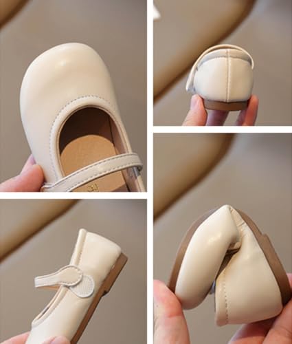 Girls Adorable Pu Leather Mary Jane Ballet Flat School Dress Shoe (Toddler/Little Kid)3