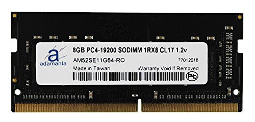 Adamanta 8GB (1x8GB) メモリアップグレード 2017年 Apple iMac 21.5インチ Retina 4Kディスプレイと非RetinaディスプレイDDR4 2400Mhz PC4-19200 SODIMM 1Rx8 CL17 1.