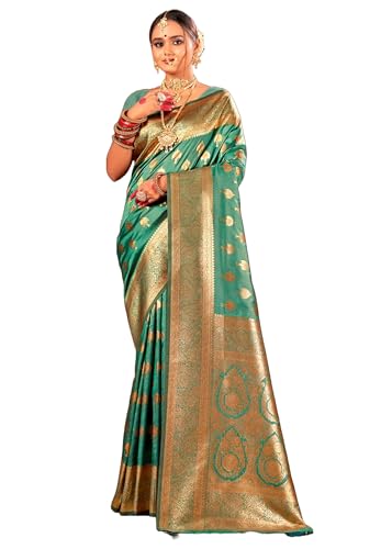 Sari traditionnel en satin confortable sans pli avec pallu soie