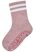 Sterntaler Unisex Fliesen Flitzer Stoppersocken FLI AIR Ringel, mattrosa, 20