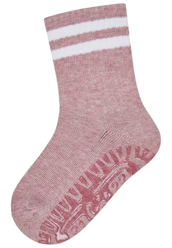 Sterntaler Unisex Fliesen Flitzer Stoppersocken FLI AIR Ringel, mattrosa, 20