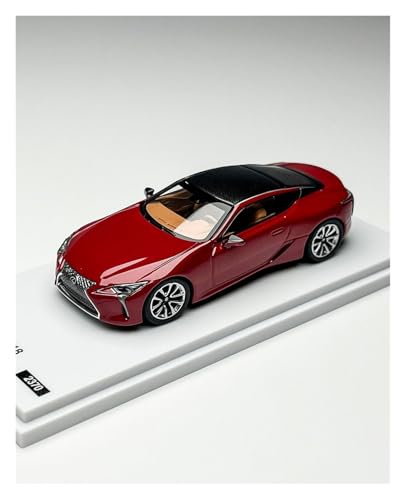 Voiture miniature Lexus LC500 1:64 rouge le cadeau souvenir idéal pour passionnés de sportives