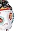 GALLERIE II Laying Down Festive Feline Cat Sugar Skull Decorative Figure Figurine Day of The Dead Dia De Los Muertos Halloween Spooky Scary Table Tabletop End Table Fireplace Mantle Decor Decoration