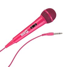 Unidirectional Microphone: High-quality uni-directional wired microphone perfect for karaoke Ergonomic: Designed to be easily held this karaoke microphone eliminates environmental noises Lightweight: Weighing just 200g this microphone sits comfortabl...