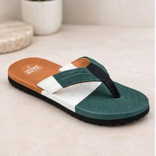 Image of Extra Soft Men's Comfort Flip Flops | Cushioned Massage Sole | Lightweight Daily Wear Slippers | Ortho | Casual Wear