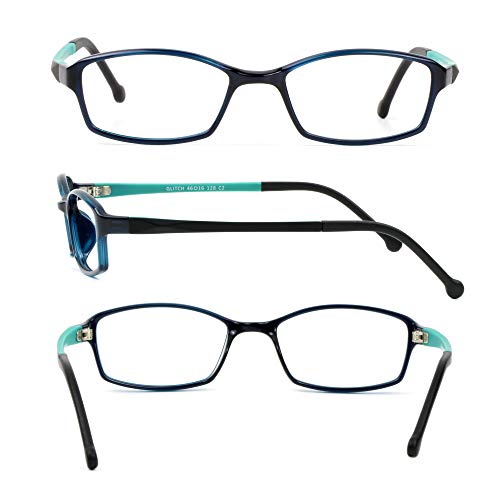 Image of VisionGlobal Blue Light Blocking Glasses for Kids, Anti Eyestrain and Blurry, Computer Reading Glasses, Anti Glare