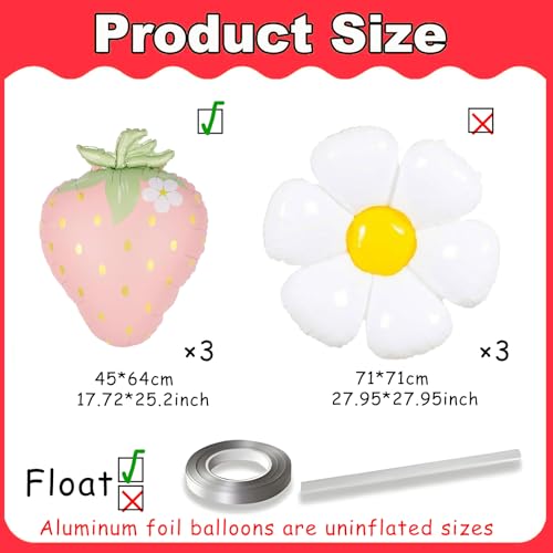 Image of Pink Strawberry Balloons Strawberry Birthday Party Decorations Berry First Birthday Party Decorations Strawberry Baby Shower Berry In Love Bridal Shower Decorations Globos De Fresa