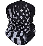 American Flag Outdoor Face Mask - Wear it Motorcycle Riding, Skiing, Snowboarding, Hiking & More - 100% Seamless Microfiber