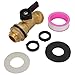 for ROTOPAX Water Containers - Brass Water Container/Rain Barrel Quarter Turn Spigot Kit
