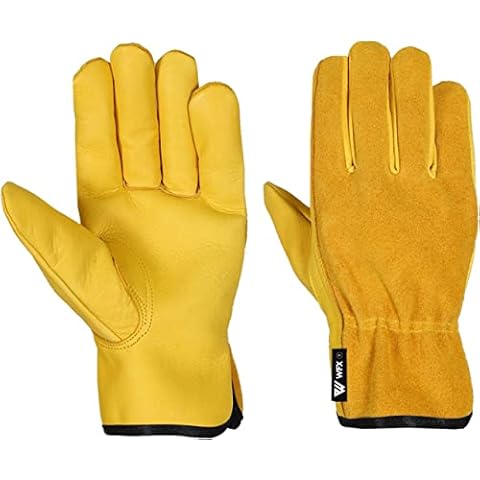 WFX Gants de Travail en Cuir, Gants de Jardinage, résistants aux épines Cover