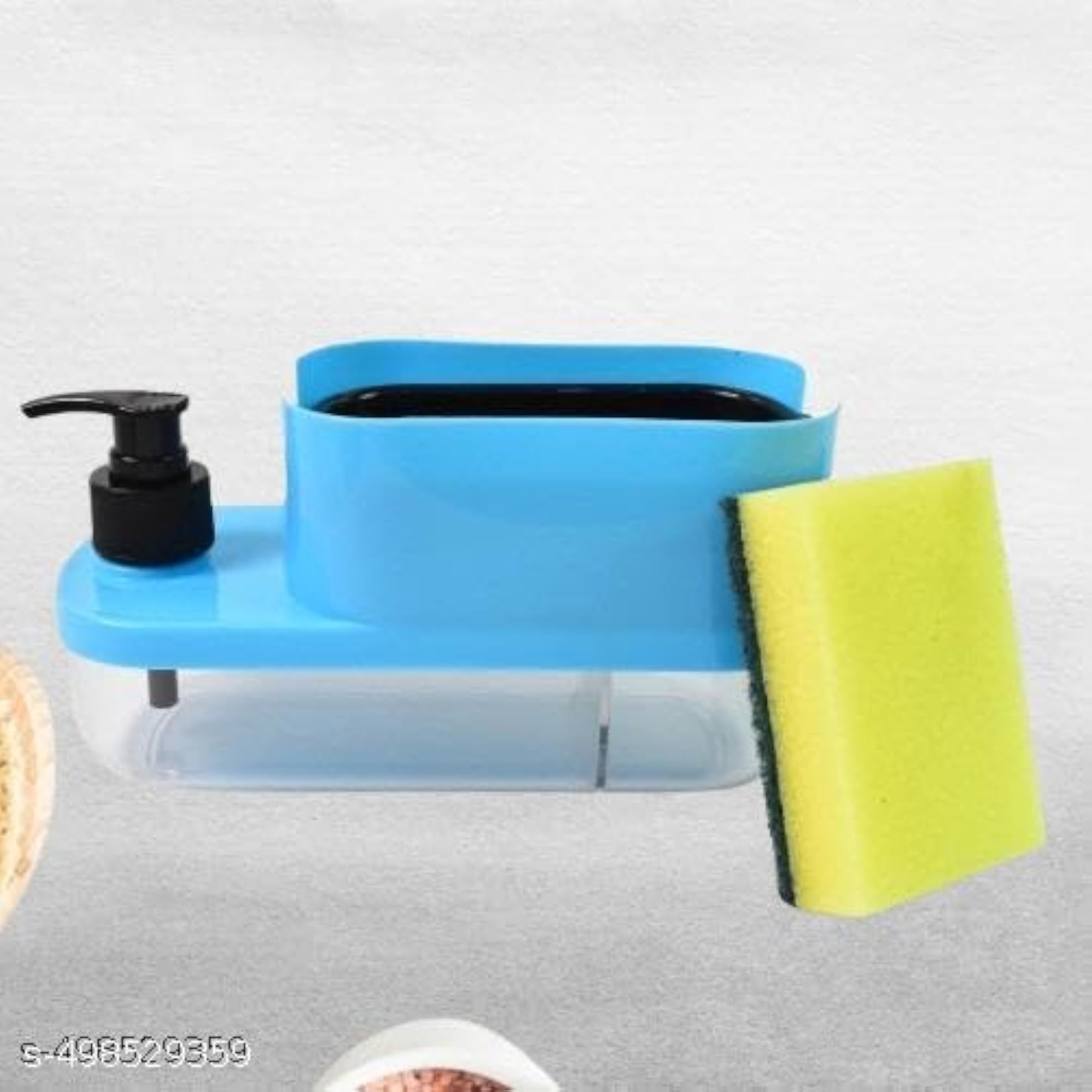 Soap Dispenser and Sponge Holder 2 in 1, Home & Kitchen