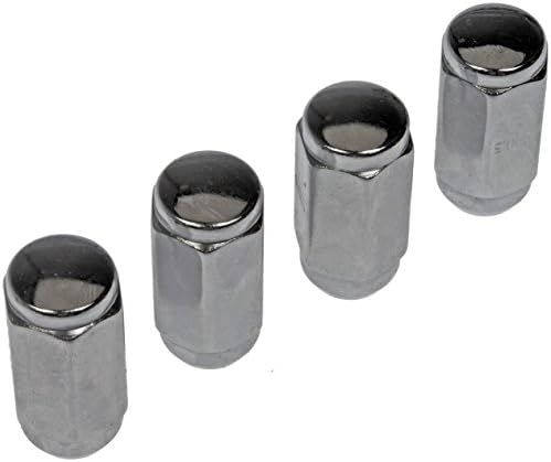 Dorman 711-604 Wheel Nut Chrome Duplex Acorn M14-1.50 for Select Models, 4 Pack