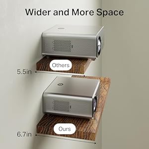 BAYKA Floating Wood Shelves - Wall Mounted for Bathroom,Bedroom,Living Room,Kitchen,Small Hanging Shelf for Books/Storage/Room Decor with 22lbs Capacity(Rustic Brown,Set of 3,16inch) BAYKA Floating Wood Shelves Wall Mounted for BathroomBedroomLiving RoomKitchenSmall Hanging Shelf for BooksStorageRoom Decor with 22lbs CapacityRustic BrownSet of 316inch