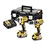 Price comparison product image Dewalt DCK266P2T 18V Brushless Twin Pack With 2 x 5Ah Batteries, Charger & Case