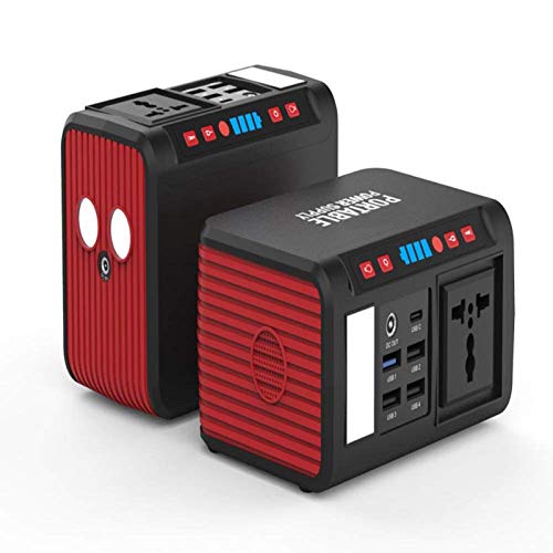 Tragbarer Generator 74WHh, Notstromversorgung Außenstromversorgung für Laptop, Drohne, Minikühler, Digitalkamera, Maschine usw.