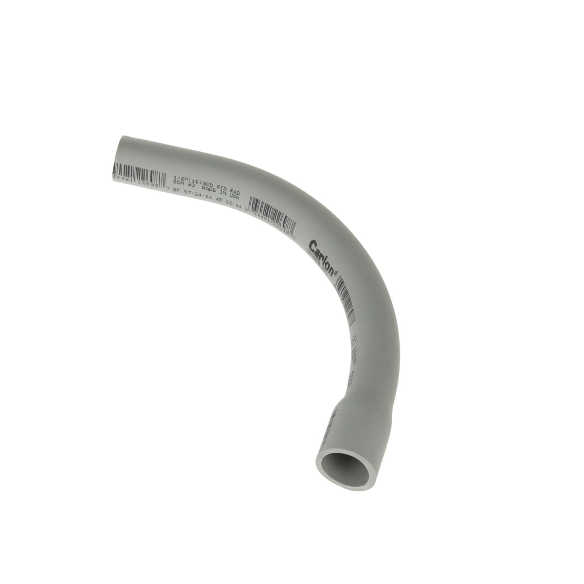 Lamson UA9ADB-CAR Carlon Schedule 40 90-Degree Elbow