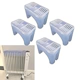Nessuna elettricità richiesta: l'umidificatore non consuma energia aggiuntiva, utilizzando il calore generato dal radiatore per evaporare l'acqua senza elettricità o generazione di nebbia, idratando l'aria e la pelle.