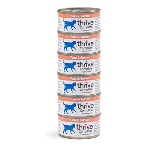 Thrive Tuna and Salmon Cat Food, 6 Pack Cover