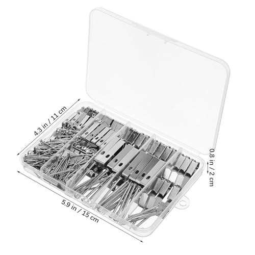 Image of Picture Hangers 200Pcs 1 Set 10 /30 /50lbs Picture Hanging Hooks with Nails Wall Hangers Picture Frame Canvas Mirror Hanging Hardware for Wooden Wall or Drywall