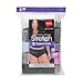 Hanes Women's Brief Underwear, Stretch Brief Panties for Women, Tag-Free Underwear, 5-Pack