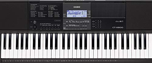 Teclado Casio Ct X800 Profissional Usb 61 Teclas 195 Ritmos