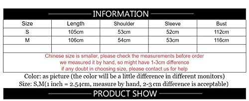 DULIDU Jaqueta de inverno com gola de pele longa, branca, cor lisa, acima do joelho, Azul, M