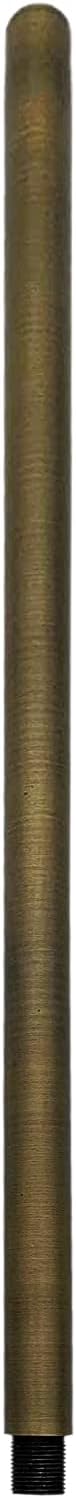 Brass Landscape Lighting Extension Riser - Make Spotlights and Pathway Outdoor Lights Taller, Lamp Rod for Landscape Accent Lights (24")