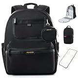 Momcozy GoEase Diaper Bag Backpack - Multi-Pocket, Waterproof and Durable Baby Bag with Changing Pad, Insulated Bottle Pouch, Stroller Straps & Laptop Compartment — Baby Essentials for Work and Travel