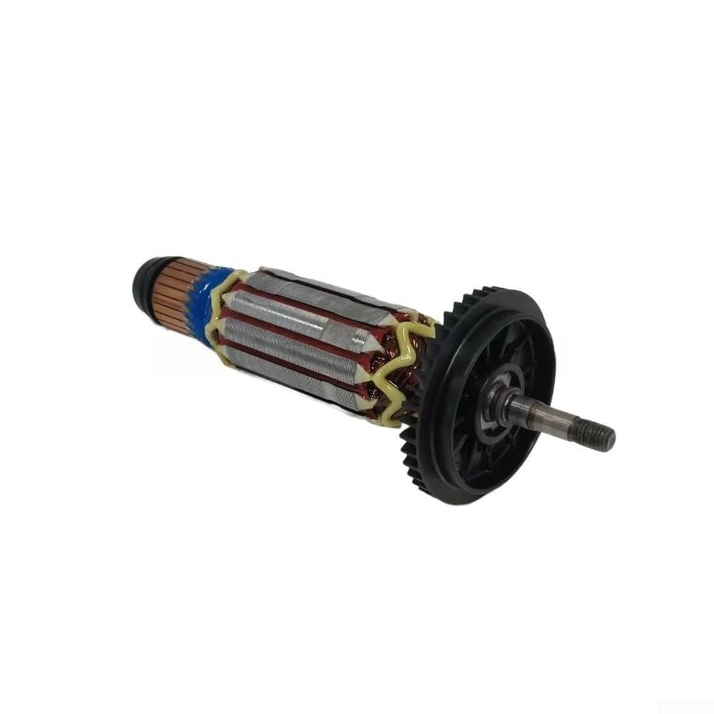 Rotor de armadura de repuesto para amoladora angular DWE8300 DWE8310, alambre de cobre diseñado para tolerancias de equipos originales, mecanizado de precisión, robusto y fácil
