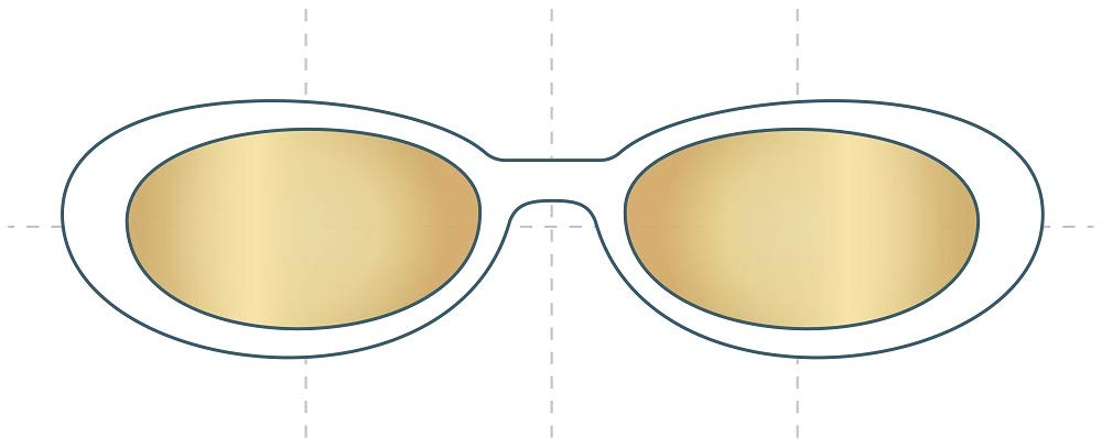 Sunglass Fix Replacement Sunglass Lenses Compatible for Ray-Ban RB2129 51mm (Polarized SFx Ultra Gold Mirror Brown Pair)