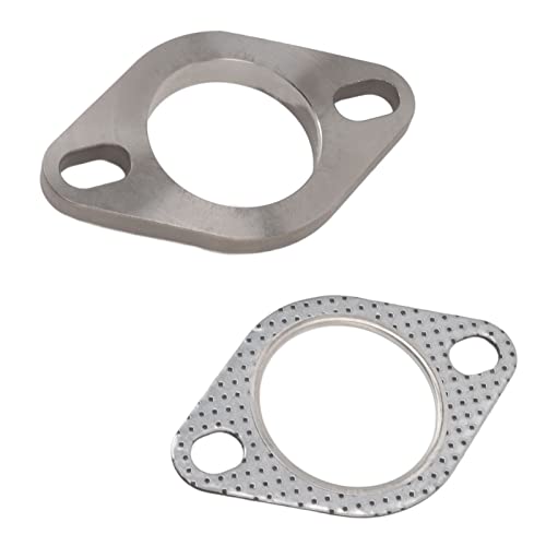 Kit Bride Échappement 2 Pouces Acier Inoxydable - Joint Et Bride Pour Tuyau Descente - 2 Boulons