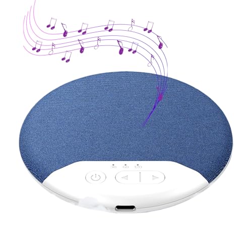 Altavoz para dormir debajo de la almohada, altavoz portátil con temporizador de sueño de ruido , auriculares de máquina de sonido delgado, para niños, hogar, dormitorio, sala de estar