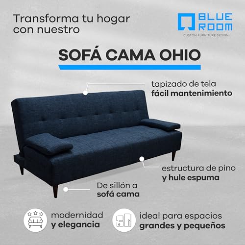 Opiniones y reviews de Sofa Cama Medidas disponible en línea. 9 Sofa Cama Medidas marca Blue Room (3)