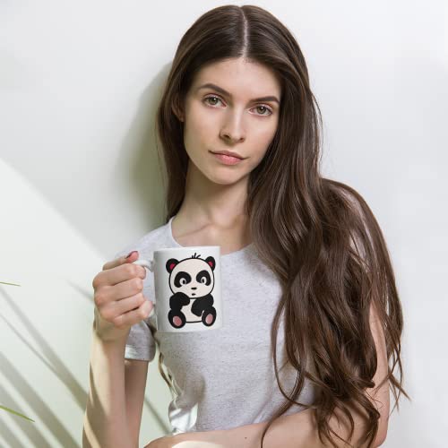 Image of Printed Coffee Mug Bunny Gift for Birthday | Christmas | New Year - 350ml Capacity - (MD9114)
