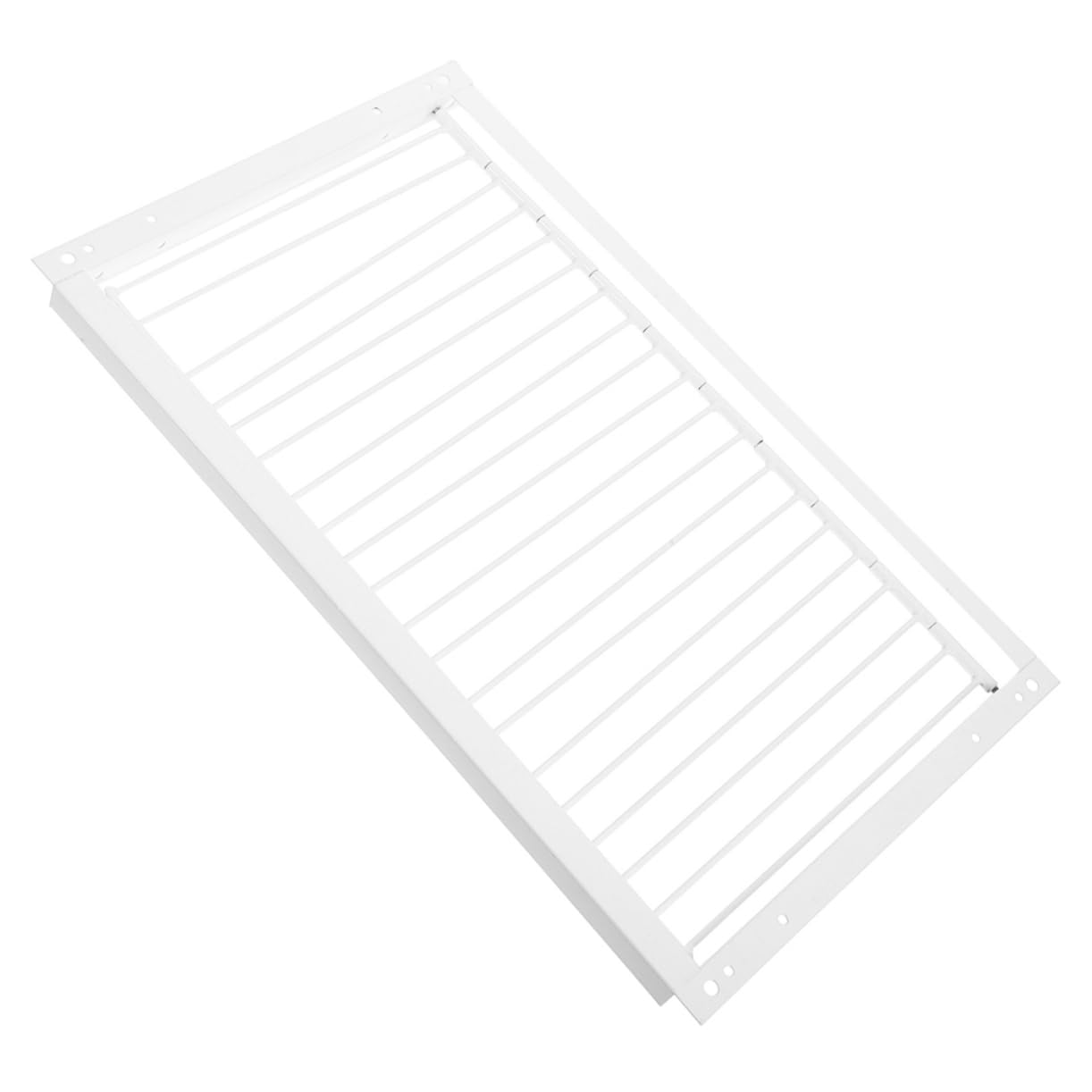 Puerta de acero inoxidable Yardwe de 30 cm con barra de colisión de alta resistencia
