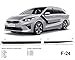 Produktbild Spangenberg Seitenschutzleisten schwarz passend für Kia Ceed Sportwagon SW Typ CD ab 09.2018- F24 (3700024)