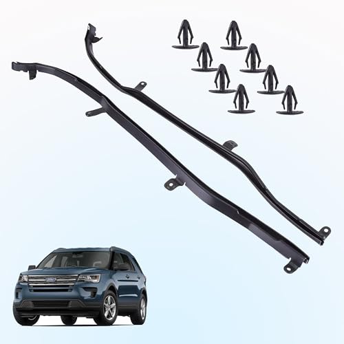 Door Weatherstrip Seal RH LH Pair Compatible with Ford Explorer Sport 2011-2019, Driver Side & Passenger Side Weather Strip Replace BB5Z7825324B BB5Z7825325B
