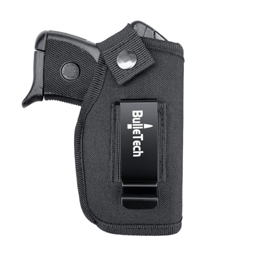 BulleTech IWB Nylon Gun Holsters for Small Pistols : Ruger LCP380 LCP II LCP MAX - Sig P238 P938 - S&W Bodyguard 380 - Beretta Pico - Kahr P380 -Kel-Tec P3AT with Laser etc