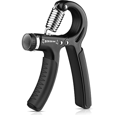 Grip Strength Trainer, UOROMI Hand Grip Strengthener with Adjustable Resistance 11-132 Lbs (5-60kg), Forearm Strengthener, Non-Slip Hand Exerciser for Muscle Building Cover