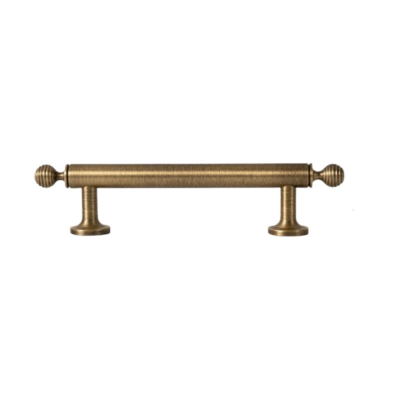 2 pezzi in ottone anticato massiccio for maniglie di mobili da cucina Per Cassetti(96mm)