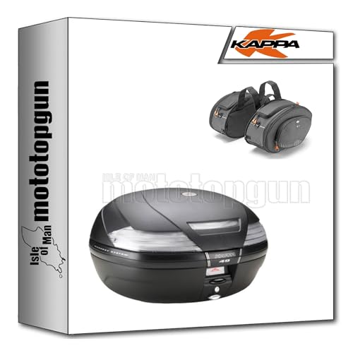 Bagagerie complète Kappa K49NT pour voyager en Yamaha FZ6