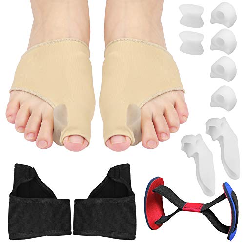 Joanete corretor, Andoer Conjunto de corretores de joanete 13 unidades Kit de mangas protetoras de a