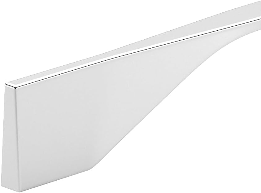 Richelieu Hardware BP9253256140 Creston Collection 8 13/16-inch (224 mm) to 10 1/8-inch (256 mm) Chrome Modern Rectangular Cabinet Pull