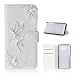 Produktbild fitmore Homtom HT37 Hülle, Ultra dünn PU-Leder Strass Diamant Stoßfest Schutzhülle Hülle Glitzer Bling Sparkles Schale Case
