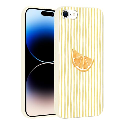Coque iPhone 16e antichoc : protégez votre écran 6,1 po avec style citron jaune