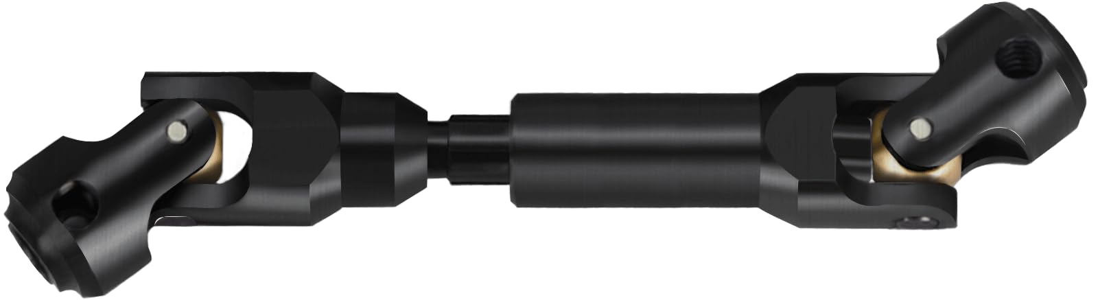 84mm Stainless Steel CVD Drive Shaft for 1/10 RC Crawlers, Universal Fit for TRX4, Axial, SCX10, Capra, REDCAT GEN8, Heavy-Duty Upgrade Driveshaft with Brass Beads (84mm-105mm)