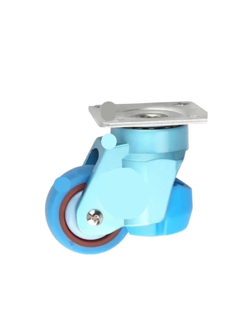 MXXDMOPD 1 Piece T50 Horizontally Adjustable Caster Suitable for Machinery Furniture and appliances(Blu)