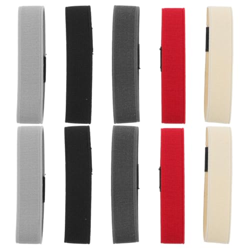 PACKOVE 5 Pairs Schuh Riemen Elastische Schnürsenkel Hohe Ferse Abnehmbare Riemen Anti-lösen