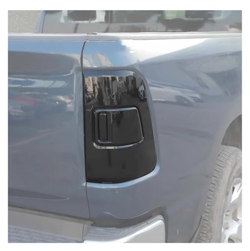 Cubierta de luz trasera para Dodge RAM 2018-2025 embellecedor negro 3