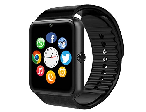 11TT Smart Watch Bluetooth Smartwatch YG8 Plus Touch Screen Watch Phone for Android Samsung HTC Sony LG HUAWEI ZTE OPPO XIAOMI and iPhone Smartphones (Black)